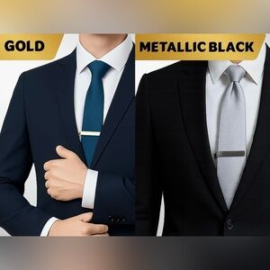 Set of 2 Tie Clips for Men